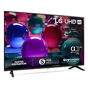 LG 65'' UHD AI UA73 4K Smart TV 2025, Takaa otettu kuva LG UHD UA73 TV -televisiosta., 65UA73006LA, thumbnail 2