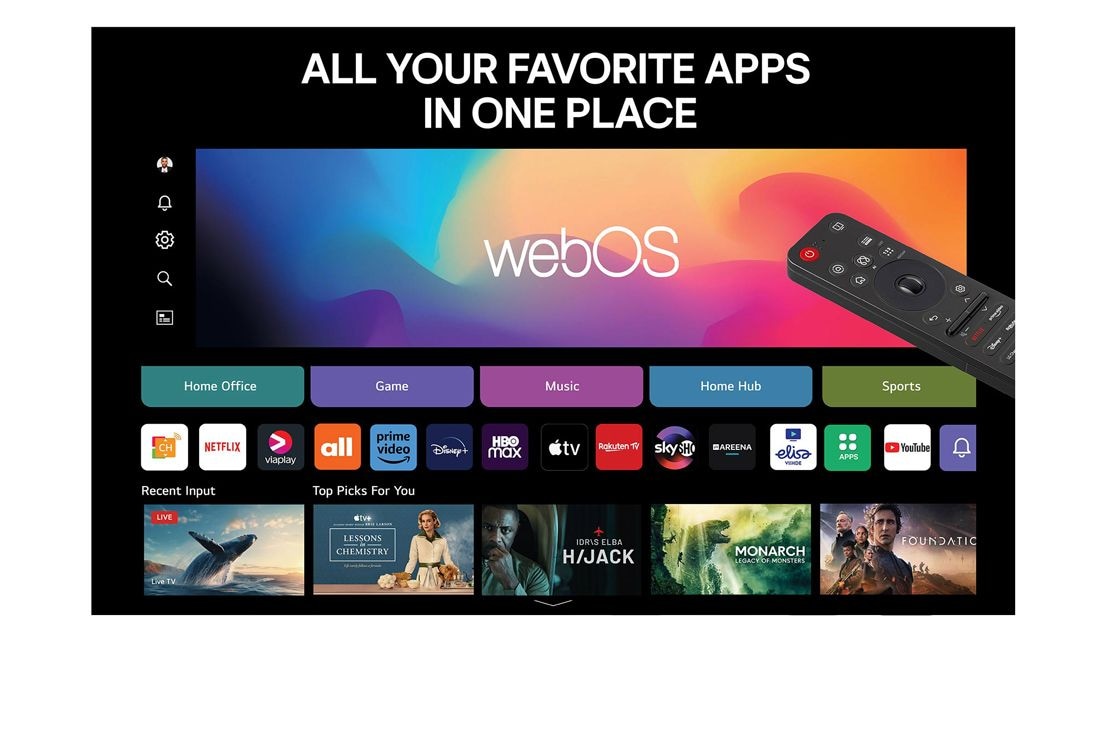 LG 50'' UHD AI UA75 4K Smart TV 2025, Lifestly View, 50UA75006LA, thumbnail 6