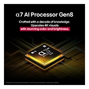 LG 86''  QNED AI QNED82 4K Smart TV 2025, 86 tuuman LG QNED AI QNED82 4K -älytelevisio 2025, 86QNED82A6B, thumbnail 7