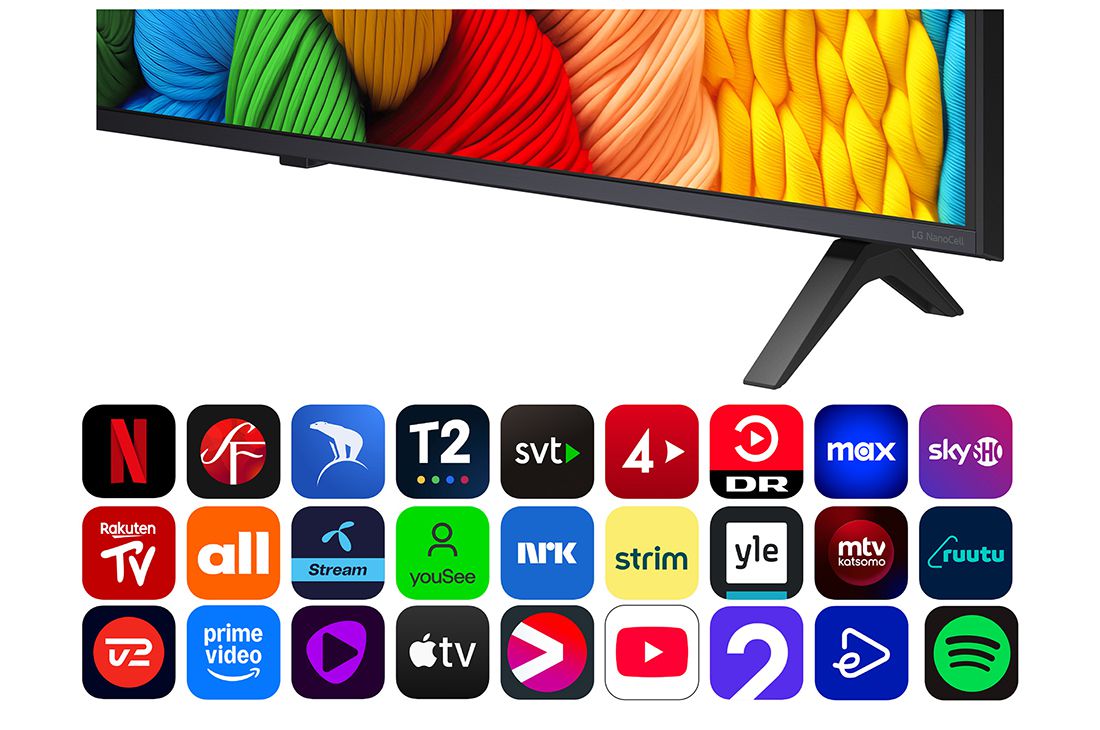 LG 43'' NanoCell AI NANO80 4K Smart TV 2025, lifestyle, 43NANO80A6B, thumbnail 5