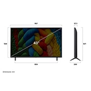 LG 43'' NanoCell AI NANO80 4K Smart TV 2025, lifestyle, 43NANO80A6B, thumbnail 4