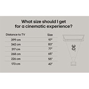 LG 85'' QNED MiniLED AI QNED93 4K Smart TV 2025, Perhe istuu sohvalla katselemassa TV-tasolle asennettua LG QNED TV -televisiota. Pikkutyttö osoittaa ruutua, jossa näkyy kaksi delfiiniä. Otsikossa kerrotaan, kuinka voit nauttia korkeasta resoluutios, 85QNED93A6A, thumbnail 10