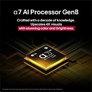 LG 65''  QNED AI QNED82 4K Smart TV 2025, 65 tuuman LG QNED AI QNED82 4K -älytelevisio 2025, 65QNED82A6B, thumbnail 7