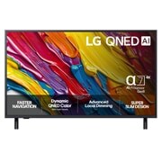 LG 43''  QNED AI QNED82 4K Smart TV 2025, 43 tuuman LG QNED AI QNED82 4K -älytelevisio 2025, 43QNED82A6B, thumbnail 1