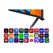 LG 43''  QNED AI QNED82 4K Smart TV 2025, 43 tuuman LG QNED AI QNED82 4K -älytelevisio 2025, 43QNED82A6B, thumbnail 5