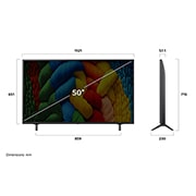 LG 50'' NanoCell AI NANO80 4K Smart TV 2025, lifestyle, 50NANO80A6B, thumbnail 4