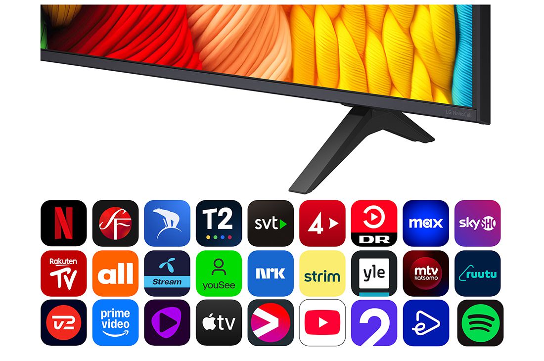 LG 65'' NanoCell AI NANO80 4K Smart TV 2025, lifestyle, 65NANO80A6B, thumbnail 5