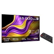 LG 97'' OLED evo AI G5 4K Smart TV 2025, right, OLED97G54LW, thumbnail 2
