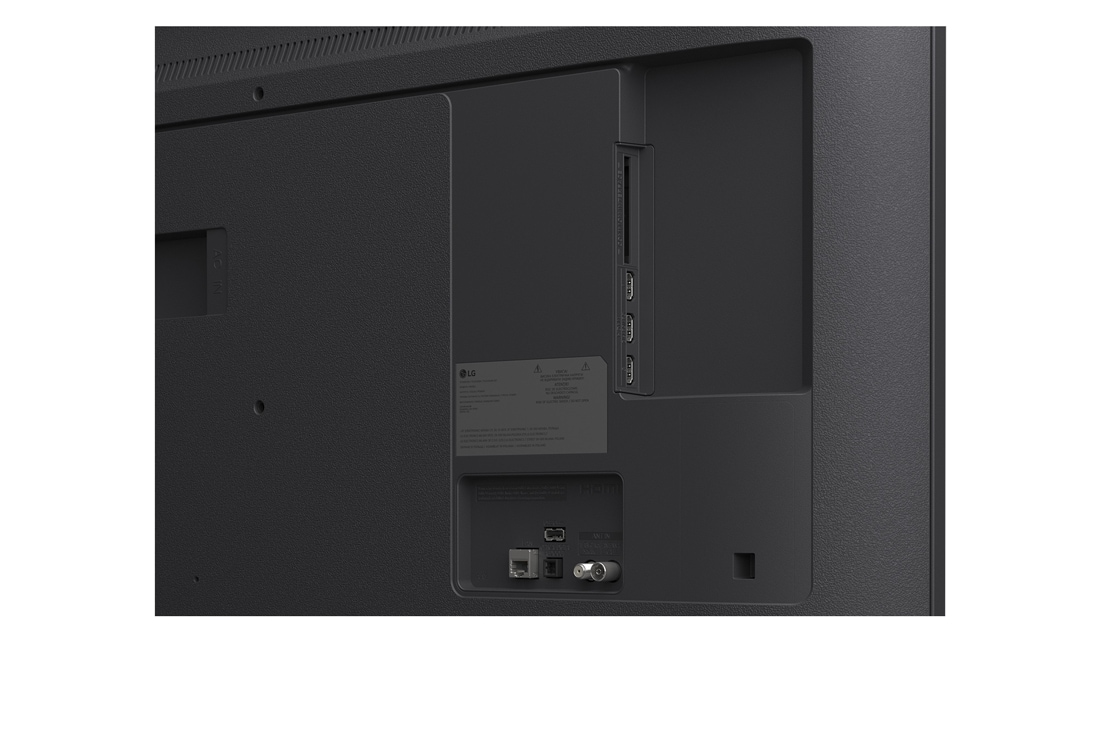 LG 86'' UHD AI UA74 4K Smart TV 2025, Rear view, 86UA74006LB, thumbnail 14