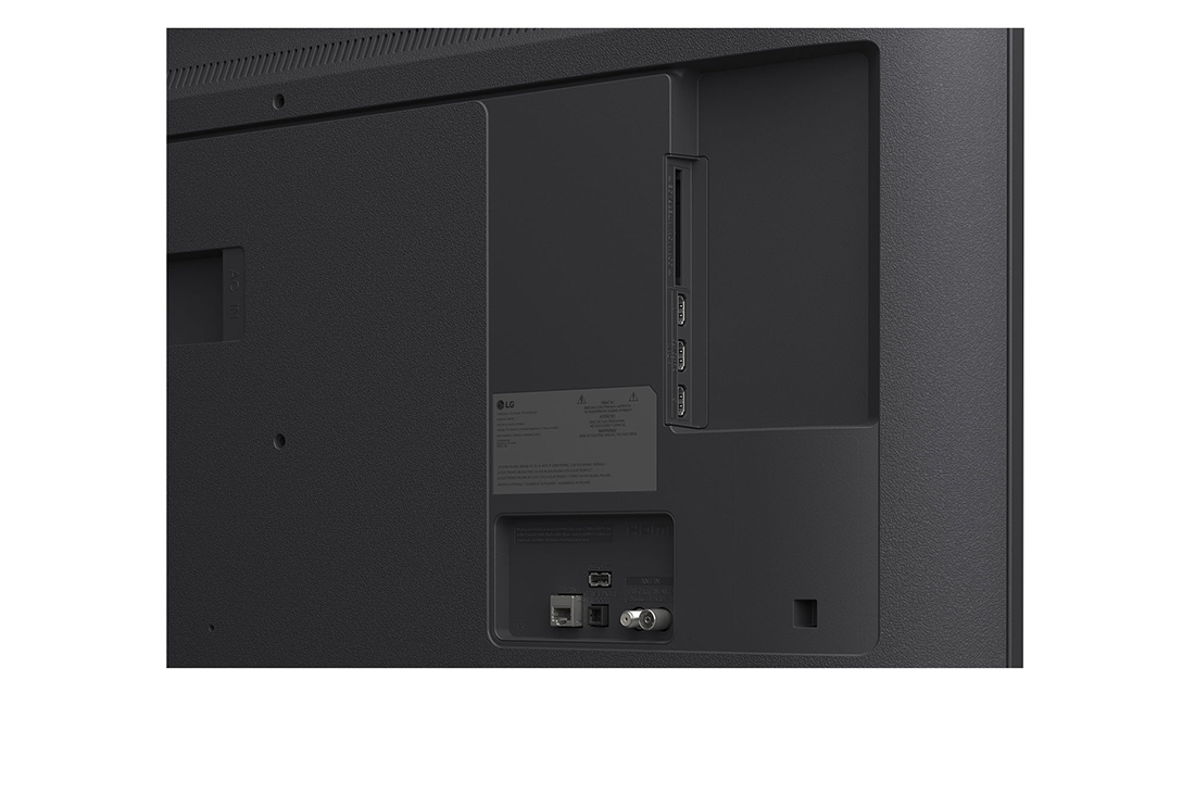 LG 55'' UHD AI UA74 4K Smart TV 2025, Rear view, 55UA74006LB, thumbnail 14