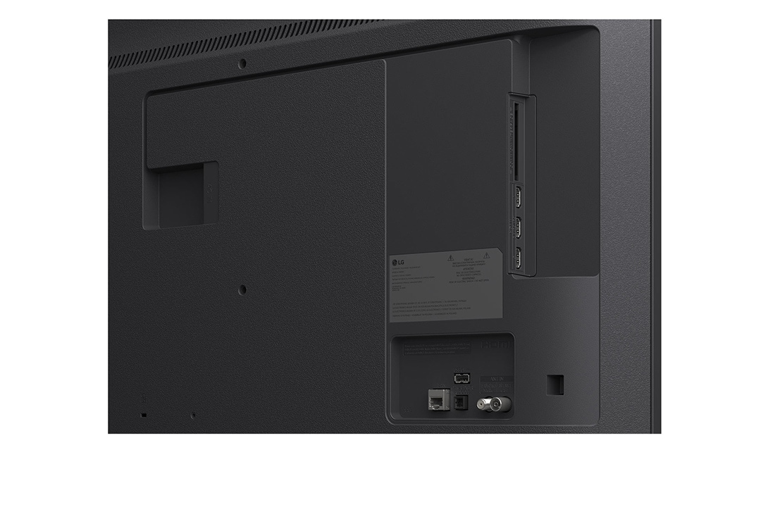 LG 43'' UHD AI UA74 4K Smart TV 2025, Rear view, 43UA74006LB, thumbnail 14