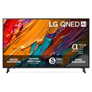 LG 50'' QNED AI QNED7E 4K Smart TV 2025, 50 tuuman LG QNED AI QNED7E 4K -älytelevisio 2025, 50QNED7EA6B, thumbnail 1