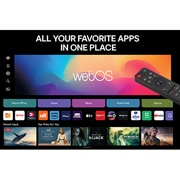 LG 50'' QNED AI QNED81 4K Smart TV 2025, 50 tuuman LG QNED AI QNED81 4K -älytelevisio 2025, 50QNED81A6A, thumbnail 5