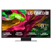 LG 43'' QNED AI QNED81 4K Smart TV 2025, 43 tuuman LG QNED AI QNED81 4K -älytelevisio 2025, 43QNED81A6A, thumbnail 1