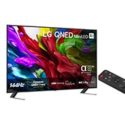 LG 86'' QNED evo MiniLED AI QNED85 4K Smart TV 2025, 50 tuuman LG QNED evo AI QNED85 MiniLED 4K -älytelevisio 2025, 86QNED85A6C, thumbnail 2