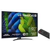 LG 65'' NanoCell AI NANO82 4K Smart TV 2025, right side, 65NANO82A6B, thumbnail 2