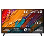 LG 65'' QNED AI QNED7E 4K Smart TV 2025, 65 tuuman LG QNED AI QNED7E 4K -älytelevisio 2025, 65QNED7EA6B, thumbnail 1