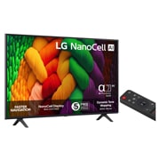 LG 50'' NanoCell AI NANO8E 4K Smart TV 2025, right, 50NANO8EA6A, thumbnail 2