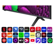 LG 50'' NanoCell AI NANO8E 4K Smart TV 2025, Close up bottm right, 50NANO8EA6A, thumbnail 4
