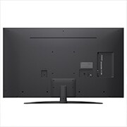 LG 86'' NanoCell AI NANO82 4K Smart TV 2025, LG AI Magic Remote LG TV -näytön edessä. Näytöllä näkyy yksilöllinen tervehdys LG AI:lta ja valikoituja avainsanoja, jotka perustuvat käyttäjän haku- ja katseluhistoriaan. Kaukosäätimen lähellä on kuv, 86NANO82A6B, thumbnail 13