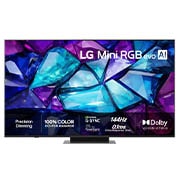 LG 55'' Mini RGB MRGB88 4K AI TV - 2026, 55MRGB88B6B, thumbnail 1