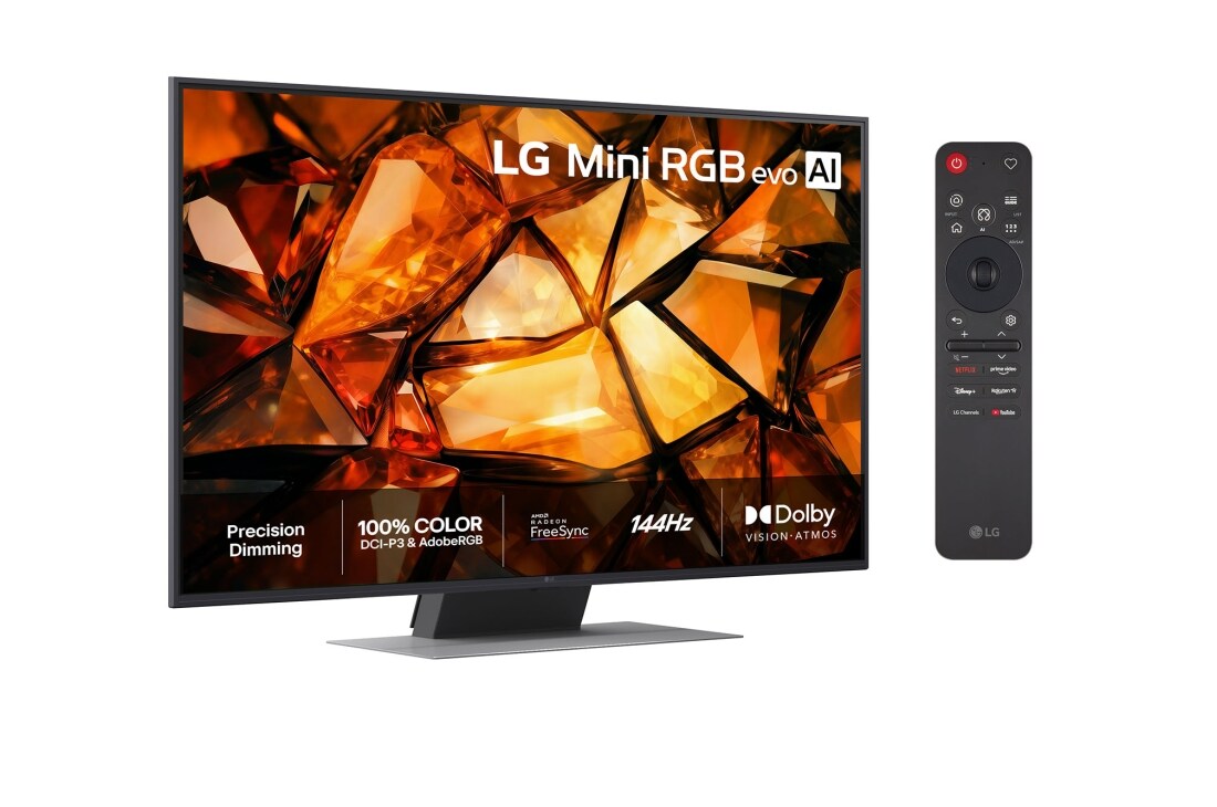 LG 65'' Mini RGB MRGB87 4K AI TV - 2026, 65MRGB87B6B, thumbnail 2