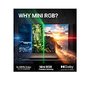 LG 65'' Mini RGB MRGB88 4K AI TV - 2026, 65MRGB88B6B, thumbnail 9