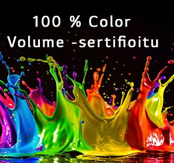 Dynamic QNED Color Pro -tekniikalla varustetun LG QNED evo AI QNED82 Mini LED -television näyttö täyttyy eloisten, maalauksenomaisten väripurskahdusten sulavasta liikkeestä, mikä korostaa 100 % Color Volume -sertifioinnin takaamaa poikkeuksellista värikylläisyyttä.