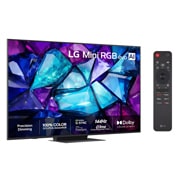 LG 75'' Mini RGB MRGB88 4K AI TV - 2026 , side view, 75MRGB88B6B, thumbnail 2