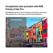 LG 75'' Mini RGB MRGB88 4K AI TV - 2026 , 75MRGB88B6B, thumbnail 11