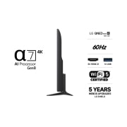 LG 75'' QNED evo MiniLED QNED81 4K AI TV - 2026, 75QNED81B6A, thumbnail 3