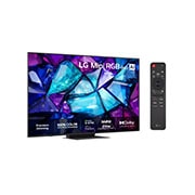 LG 86'' Mini RGB MRGB88 4K AI TV - 2026, Vuonna 2026 julkaistun LG Mini RGB evo AI MRGB85:n edestä kuvattu näkymä esittää kristallimaisen kuvan teräväpiirteisistä monivärisistä fasettipinnoista, ja siinä on 75 tuuman näyttö, webOS, Double 10, 86MRGB88B6B, thumbnail 2