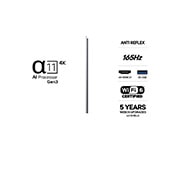 LG 83'' OLED evo Gallery G6 4K AI TV - 2026, LG 83" OLED evo Gallery G6 4K AI TV - 2026, OLED83G64LW, thumbnail 3