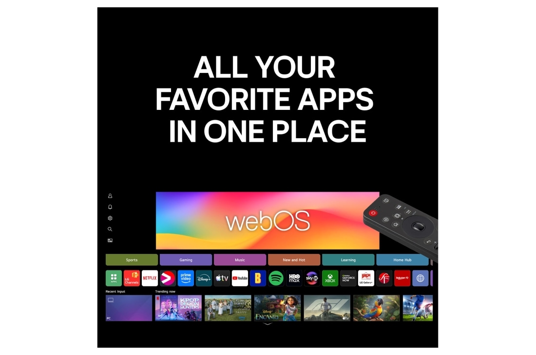 LG 55'' OLED evo Gallery G6 4K AI TV - 2026, OLED77G64LW, OLED55G64LW, thumbnail 6
