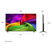 LG 85'' Nano UHD NU80 4K AI TV - 2026, dimensions, 85NU800B6LA, thumbnail 4