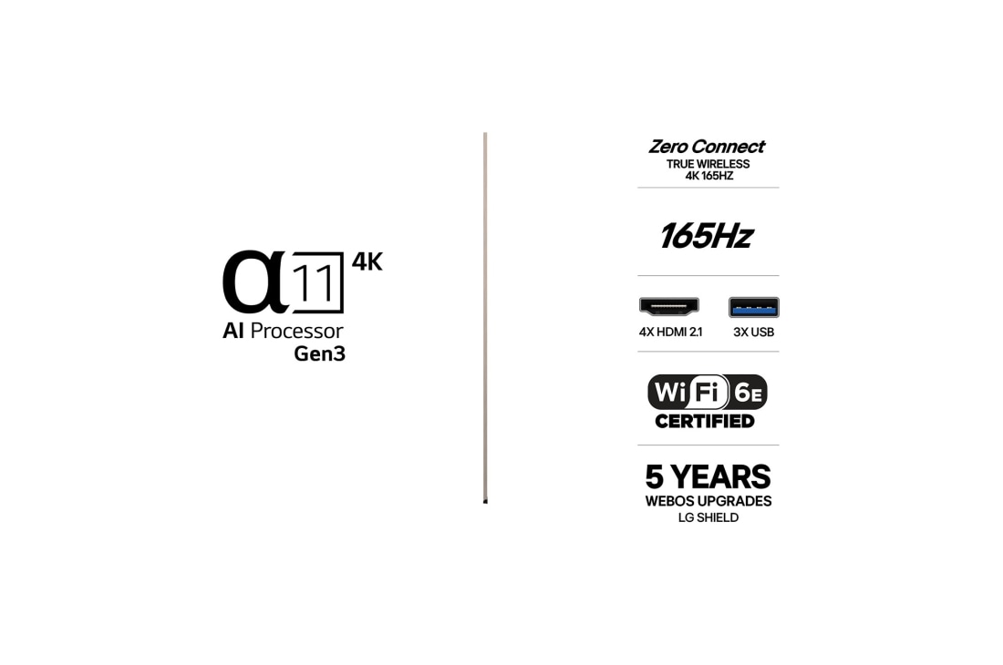 LG 77'' OLED evo Wallpaper W6 4K AI TV – 2026, OLED77W69LA, thumbnail 3