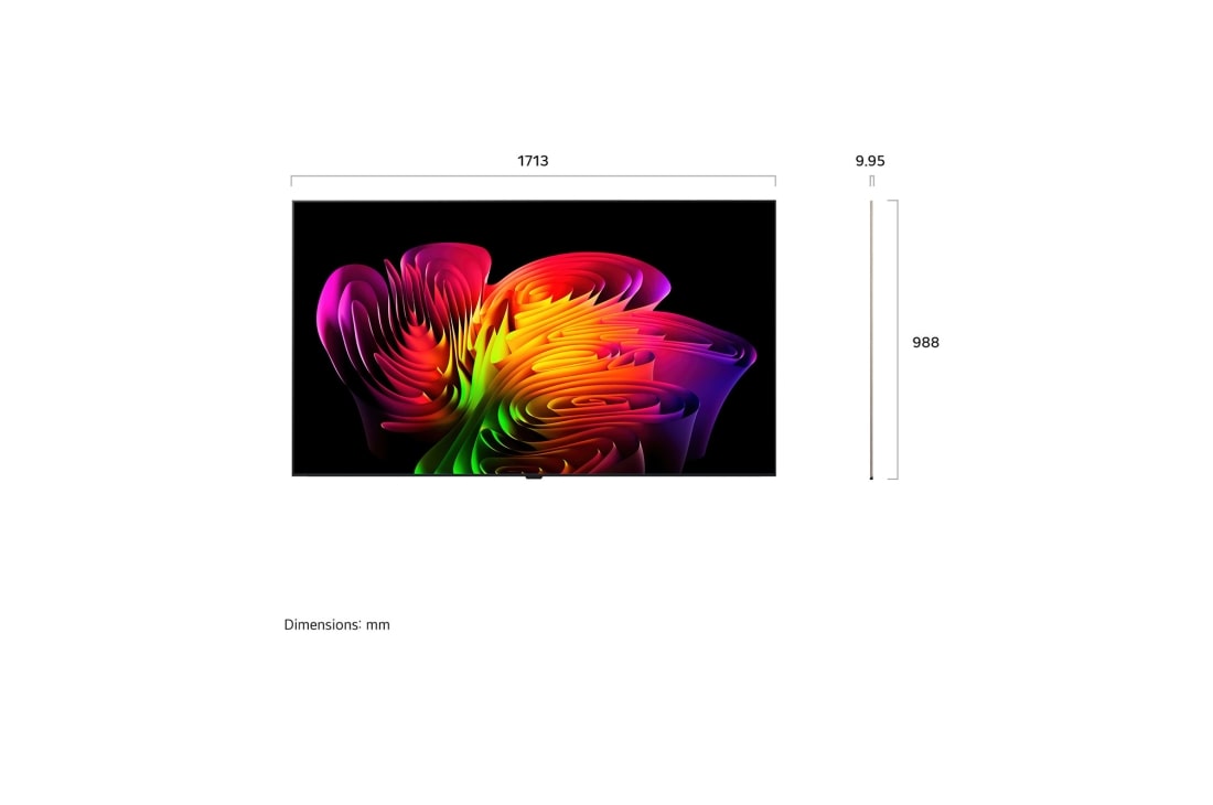 LG 77'' OLED evo Wallpaper W6 4K AI TV – 2026, OLED77W69LA, thumbnail 4