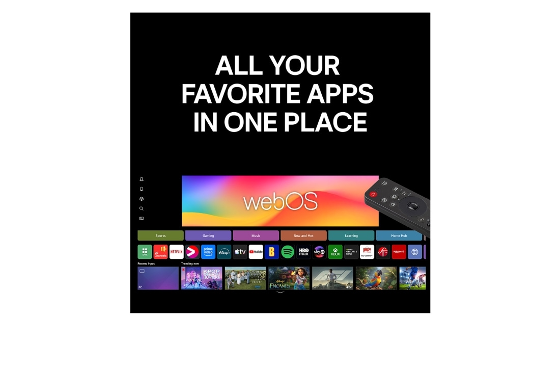 LG 83'' OLED evo Wallpaper W6 4K AI TV – 2026, OLED83W69LA, thumbnail 6