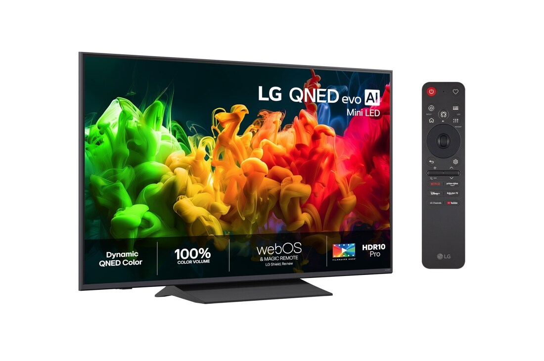 LG 65'' QNED evo MiniLED QNED81 4K AI TV - 2026, 65QNED81B6A, thumbnail 2