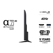 LG 65'' QNED evo MiniLED QNED81 4K AI TV - 2026, 65QNED81B6A, thumbnail 3