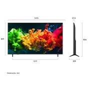 LG 65'' QNED evo MiniLED QNED81 4K AI TV - 2026, 65QNED81B6A, thumbnail 4