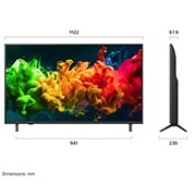LG 50'' QNED evo MiniLED QNED81 4K AI TV - 2026, 50QNED81B6C, thumbnail 4