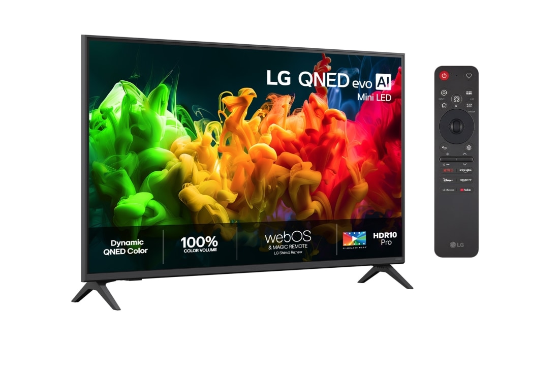 LG 43'' QNED evo MiniLED QNED81 4K AI TV - 2026, 43QNED81B6C, thumbnail 2