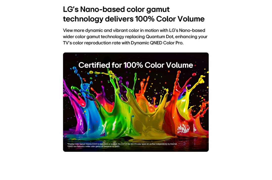 LG 55'' QNED evo MiniLED QNED8M 4K AI TV - 2026, LG QNED 8M: Dynaamiset kontrastit, puhtaat värit. LG QNED 8E herättää viihteesi eloon henkeäsalpaavalla loistolla. Yhdistämällä QNED MiniLED -näytön tehon Dynamic QNED Color Pro -teknologiaan, tämä TV, 55QNED8MB6C, thumbnail 3
