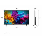 LG 65'' QNED evo MiniLED QNED8M 4K AI TV - 2026, LG QNED 8M: Dynaamiset kontrastit, puhtaat värit. LG QNED 8E herättää viihteesi eloon henkeäsalpaavalla loistolla. Yhdistämällä QNED MiniLED -näytön tehon Dynamic QNED Color Pro -teknologiaan, tämä TV, 65QNED8MB6C, thumbnail 2