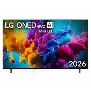 LG 65'' QNED evo MiniLED QNED8M 4K AI TV - 2026, LG QNED 8M: Dynaamiset kontrastit, puhtaat värit. LG QNED 8E herättää viihteesi eloon henkeäsalpaavalla loistolla. Yhdistämällä QNED MiniLED -näytön tehon Dynamic QNED Color Pro -teknologiaan, tämä TV, 65QNED8MB6C, thumbnail 1
