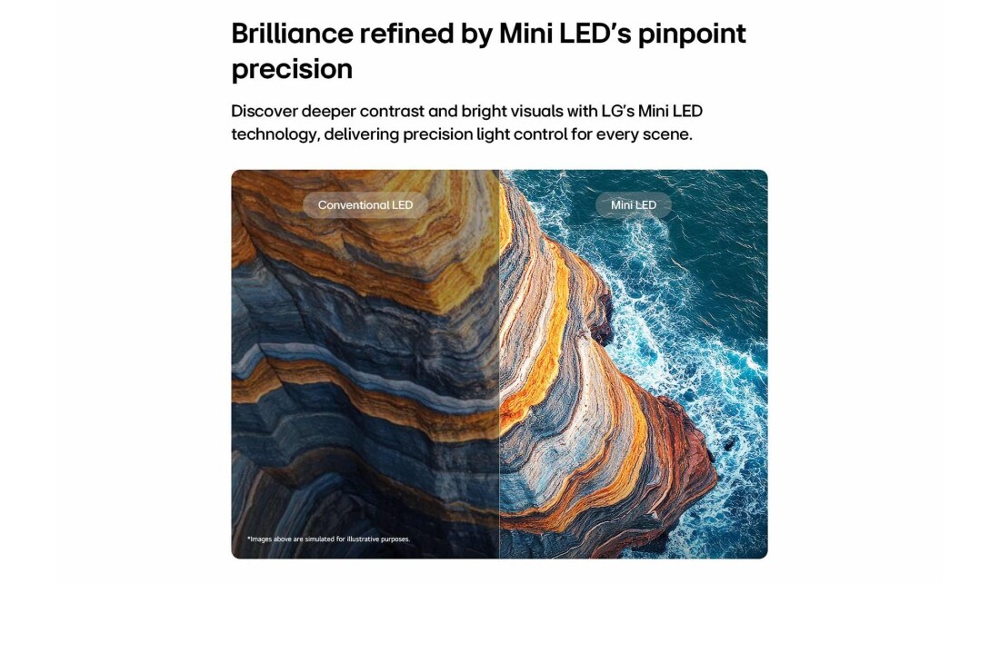 LG 65'' QNED evo MiniLED QNED8M 4K AI TV - 2026, LG QNED 8M: Dynaamiset kontrastit, puhtaat värit. LG QNED 8E herättää viihteesi eloon henkeäsalpaavalla loistolla. Yhdistämällä QNED MiniLED -näytön tehon Dynamic QNED Color Pro -teknologiaan, tämä TV, 65QNED8MB6C, thumbnail 4