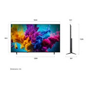 LG 75'' QNED evo MiniLED QNED8M 4K AI TV - 2026, LG QNED 8M: Dynaamiset kontrastit, puhtaat värit. LG QNED 8E herättää viihteesi eloon henkeäsalpaavalla loistolla. Yhdistämällä QNED MiniLED -näytön tehon Dynamic QNED Color Pro -teknologiaan, tämä TV, 75QNED8MB6A, thumbnail 2