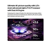 LG 55'' OLED evo C64 4K AI TV - 2026, LG 55" OLED evo C64 4K AI TV - 2026, OLED55C64LA, thumbnail 7