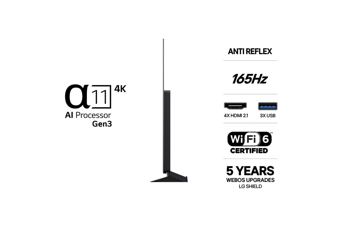 LG 77'' OLED evo C64 4K AI TV - 2026, OLED77C64LA, thumbnail 3